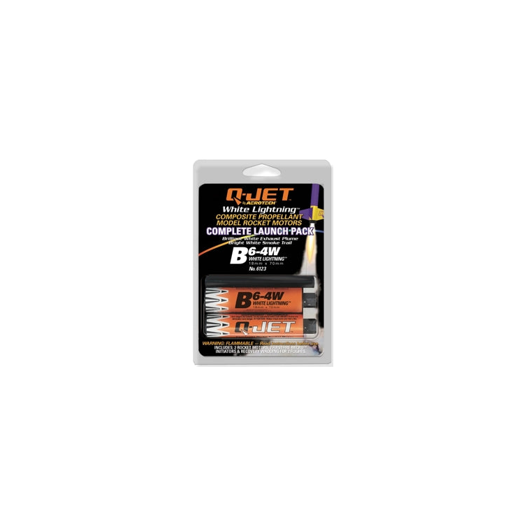 Quest Q-Jet™ B6-4W White Lightning Complete 2-Motor Launch Pack - Q6123