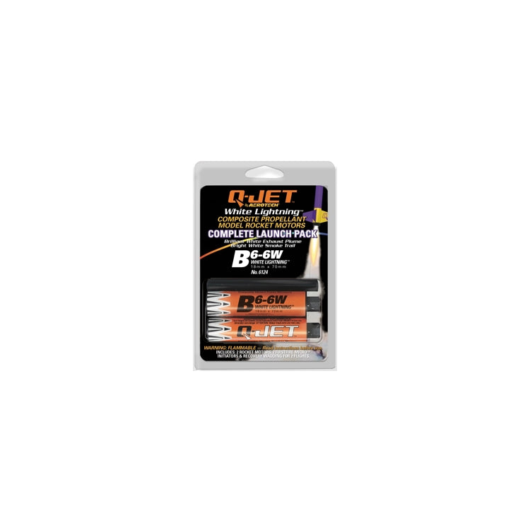 Quest Q-Jet™ B6-6W White Lightning Complete 2-Motor Launch Pack - Q6124