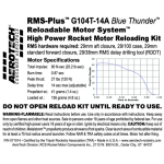 AeroTech G104T-14A RMS-29/100 Reload Kit (1 Pack) - 071014