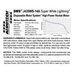 AeroTech J435WS-13A 38mm x 356mm Single Use DMS 1-Motor Kit - 104314